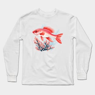 Cherry Barb Long Sleeve T-Shirt